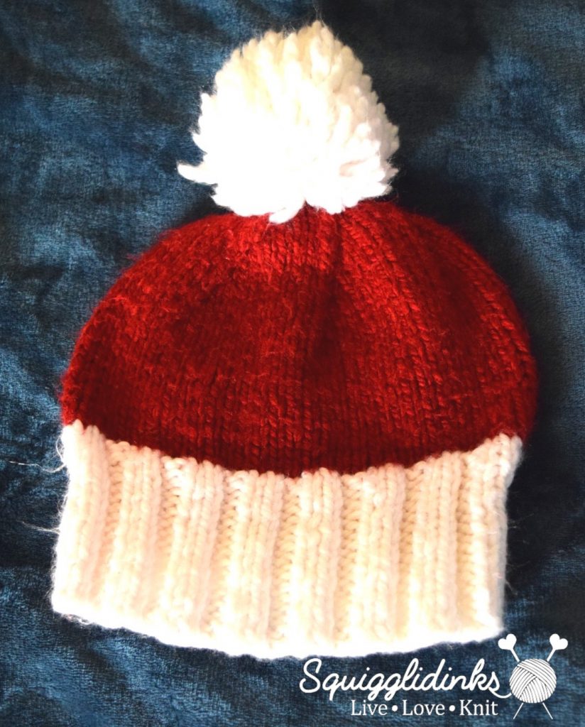 Santa Stocking Beanie Hat