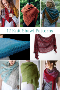 12 Knit Shawl Patterns – Squigglidinks