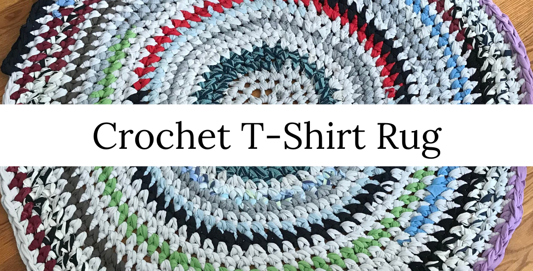 Crochet T Shirt Rug Squigglis