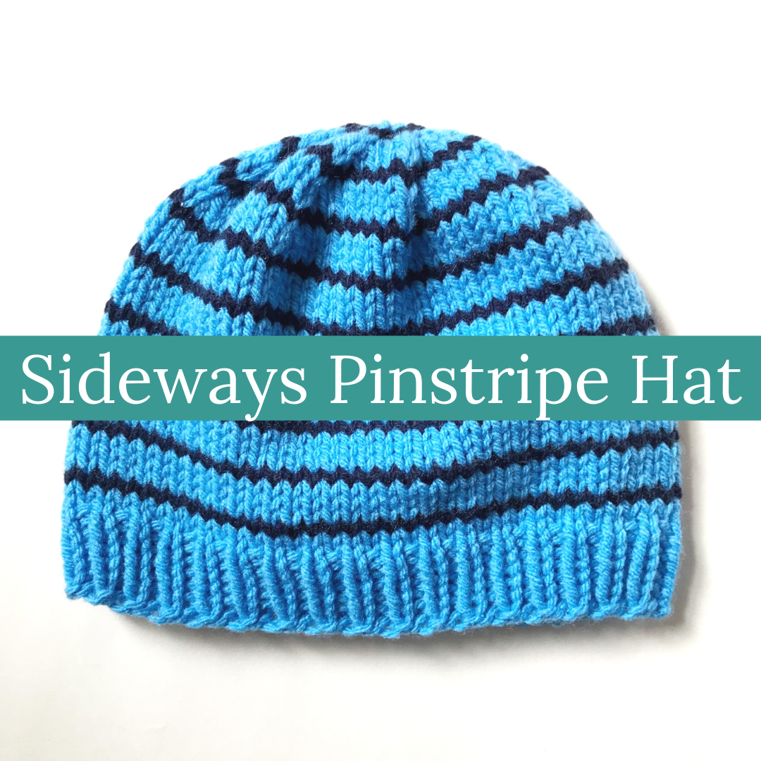 Sideways Pinstripe Hat – Squigglidinks